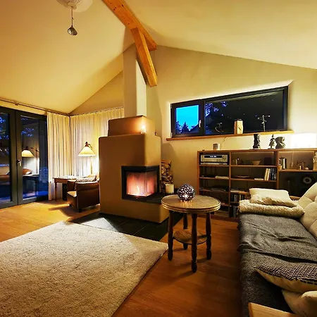 Holzhaus Mit Kamin - Am Forellenfluss *