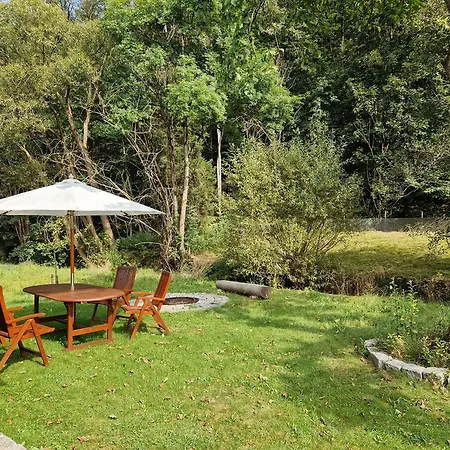 Feriehus Holzhaus Mit Kamin - Am Forellenfluss