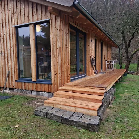 Holzhaus Mit Kamin - Am Forellenfluss *