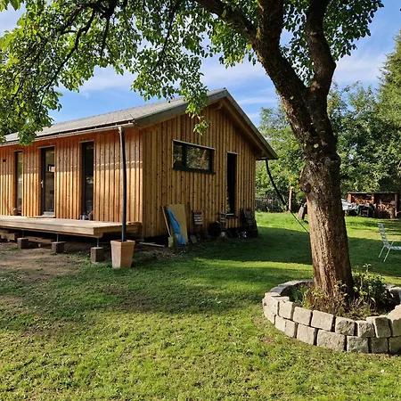 Feriehus Holzhaus Mit Kamin - Am Forellenfluss Foeritztal