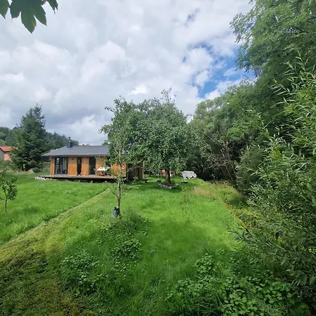 Feriehus Holzhaus Mit Kamin - Am Forellenfluss Foeritztal