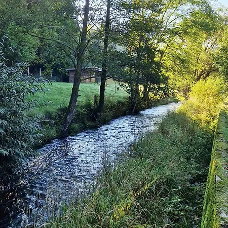 Holzhaus Mit Kamin - Am Forellenfluss *