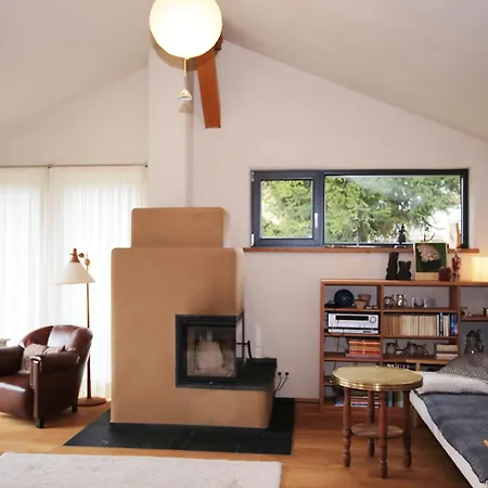 Feriehus Holzhaus Mit Kamin - Am Forellenfluss Foeritztal
