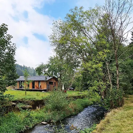 Holzhaus Mit Kamin - Am Forellenfluss