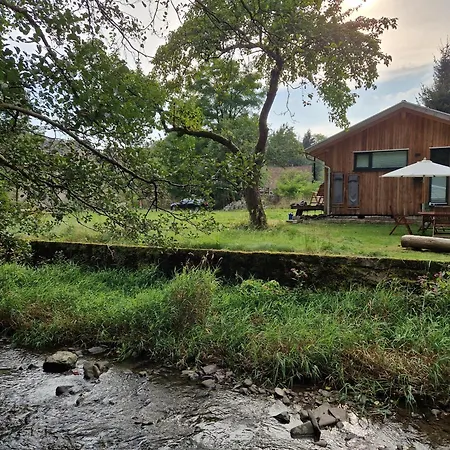Feriehus Holzhaus Mit Kamin - Am Forellenfluss