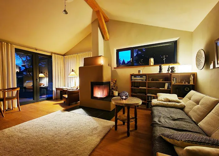 Holzhaus Mit Kamin - Am Forellenfluss *