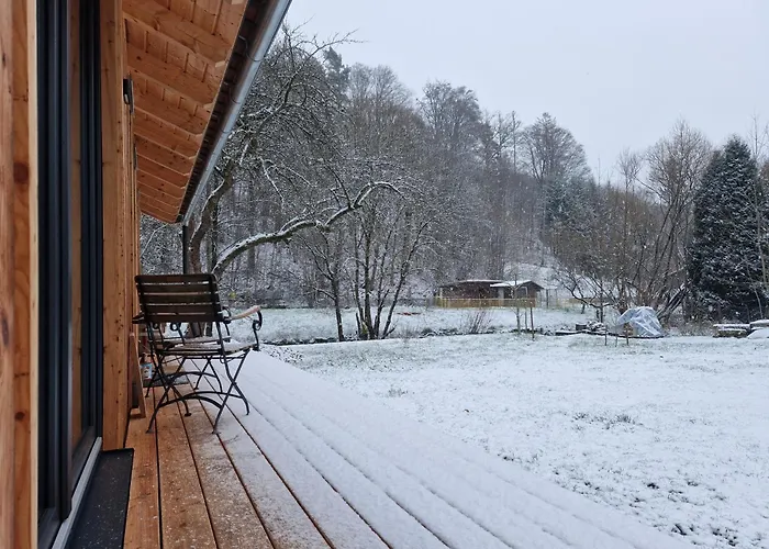 Holzhaus Mit Kamin - Am Forellenfluss Prázdninový dům *