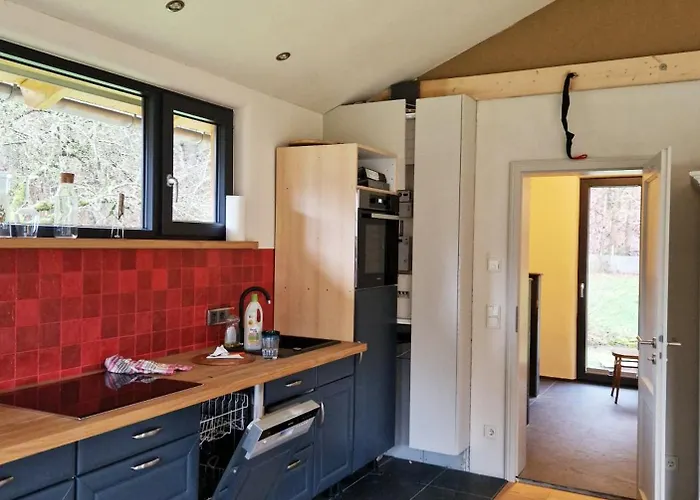 Prázdninový dům Holzhaus Mit Kamin - Am Forellenfluss