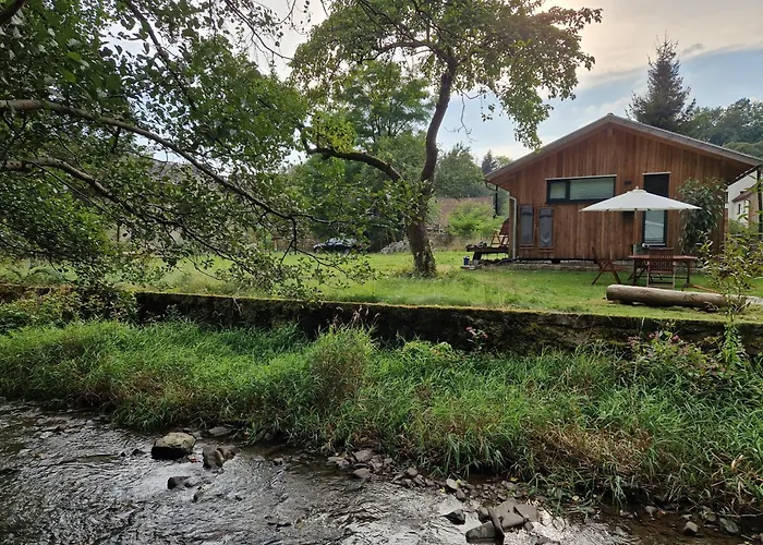 Prázdninový dům Holzhaus Mit Kamin - Am Forellenfluss