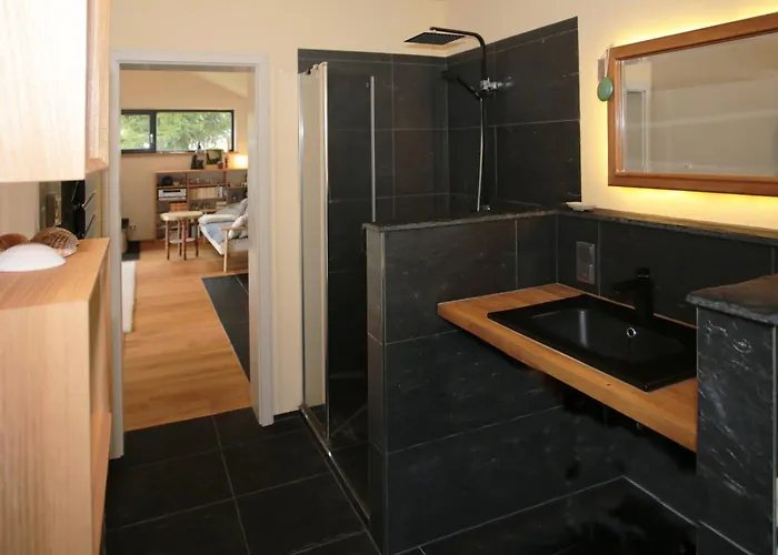 Prázdninový dům Holzhaus Mit Kamin - Am Forellenfluss